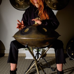 Soporte Handpan / Soporte para sentarse Handpan / Soporte para tambor Handpan imagen 5