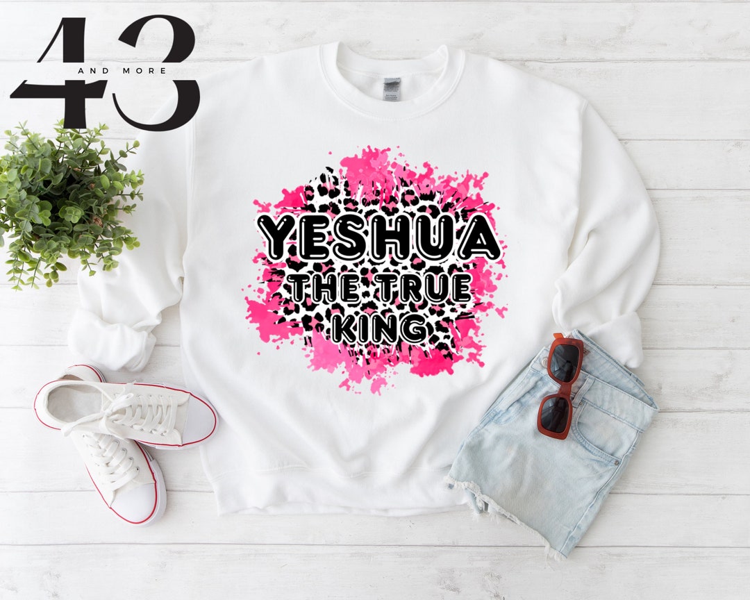 Yeshua Sweatshirt Christian Shirt for Women Yeshua Shirt - Etsy