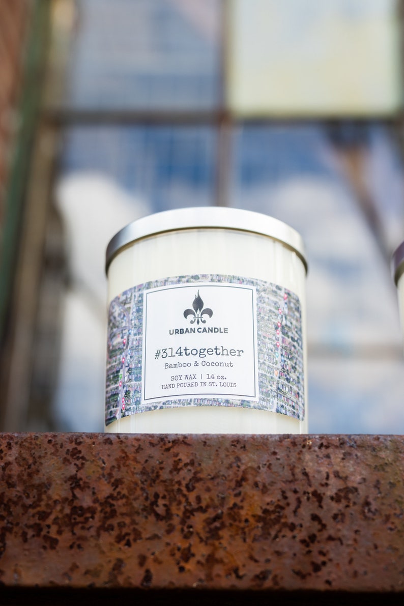 14 oz 314together Bamboo /& Coconut Soy Candle
