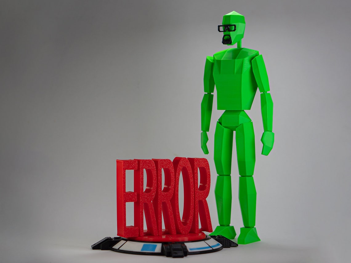 Developer Error Source Engine GMOD Error Model - Etsy UK