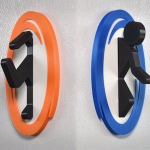 Portal Wandkunst | Pop Out Kunst | Wandkunst | 3D Kunst | Magnet | GLaDoS | Der Kuchen ist eine Lüge