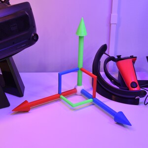 3D Transform Gizmo Decoration | Modeler | Gimbal | Artist | Blender ...