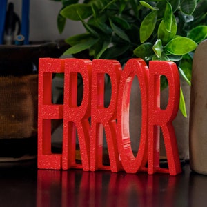 Developer Error - Source Engine | GMOD | Error Model | Garry's Mod | Gamer Gift | Counter Strike | Half Life | 3D Model