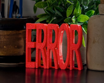 Developer Error - Source Engine | GMOD | Error Model | Garry's Mod | Gamer Gift | Counter Strike | Half Life | 3D Model