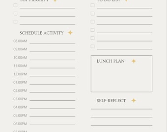 Daily Schedule - Etsy