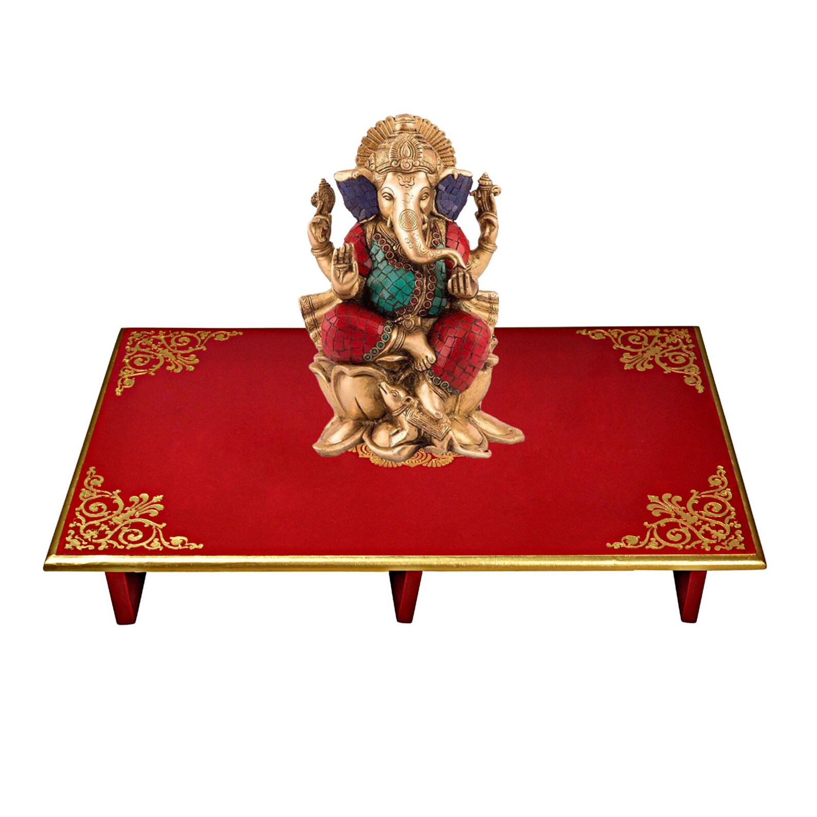 Wooden Puja Table Step Stool Altar table prayer table Etsy
