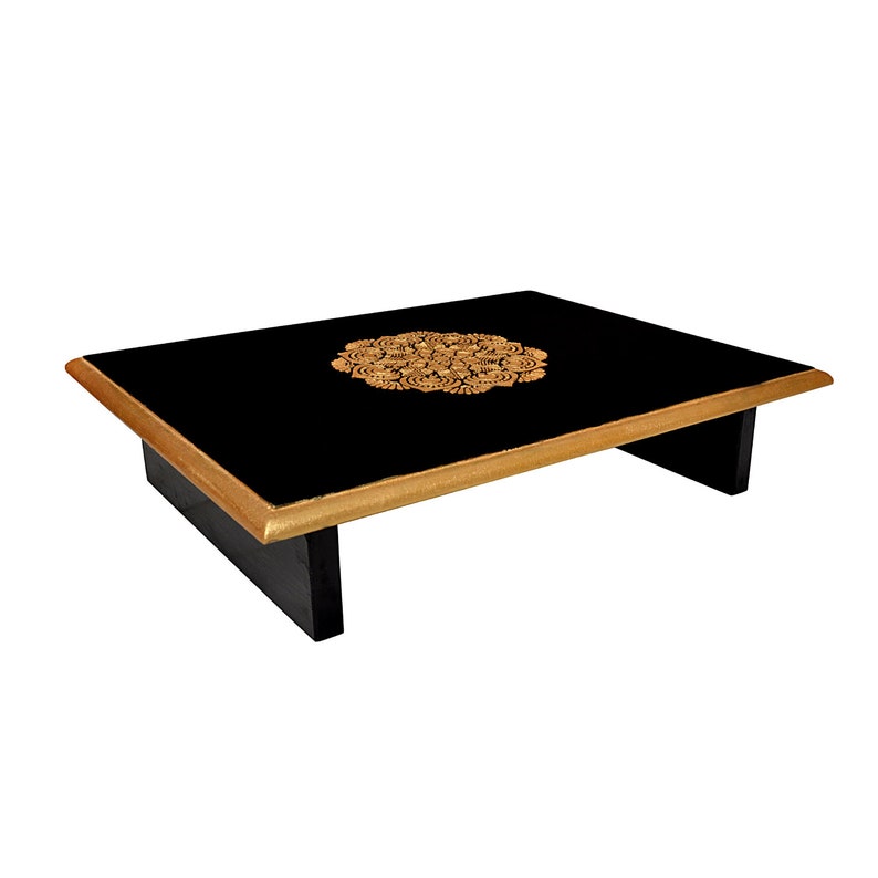 Diwali Puja Chowki Table for Personal Meditation Handmade Etsy