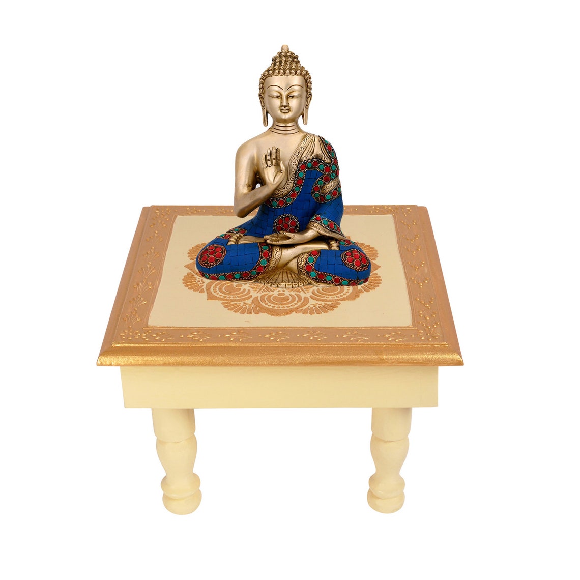 Buddhist Altar table for Prayer idol stand Pooja worship Etsy