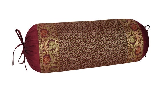 Superbe traversin rond cylindre housse de coussin taie d/'oreiller 6x16/" indienne ethnique
