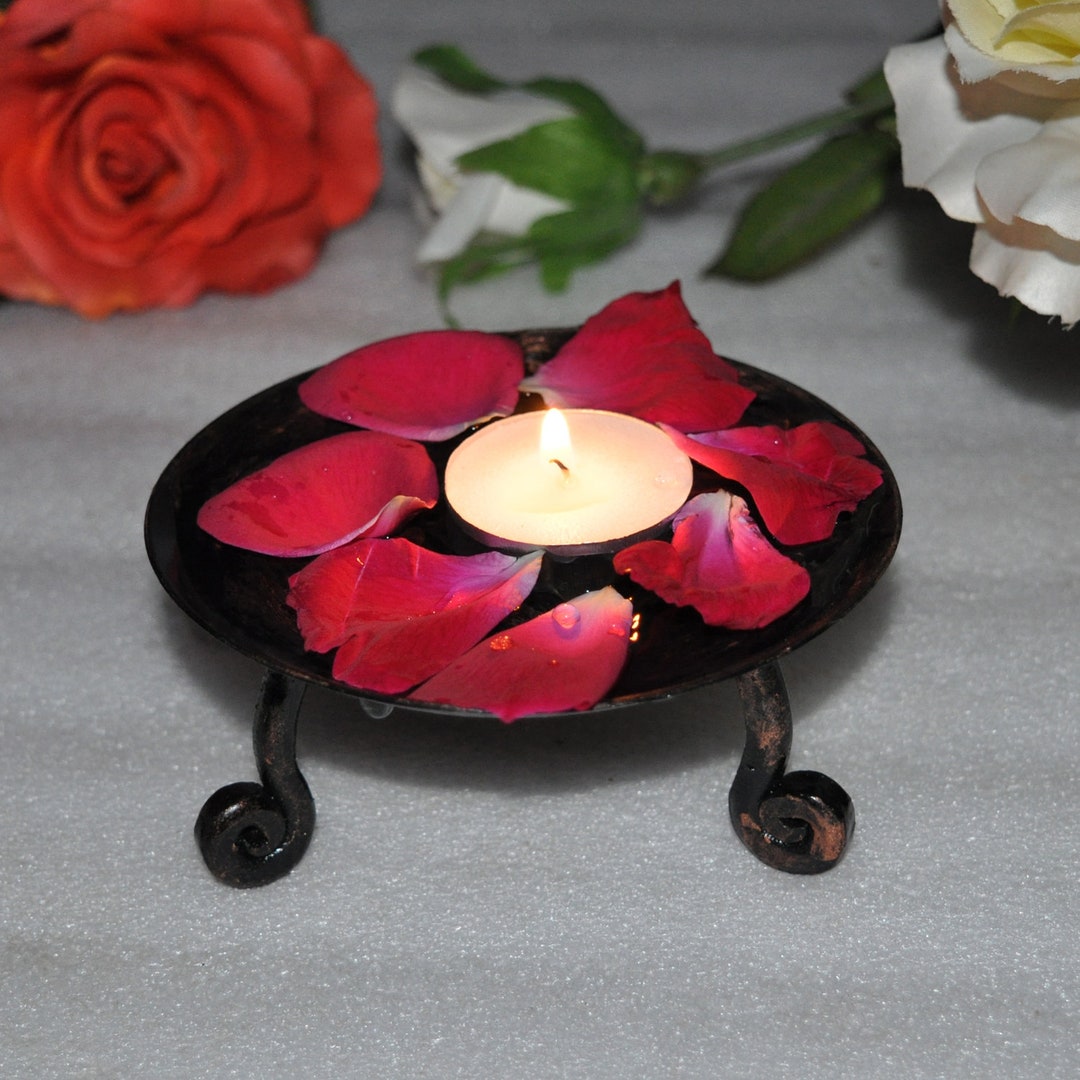 Metal Tealight Holder Iron Candle Stand / Decorative Love Gift Etsy
