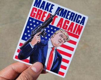 TRUMP 2024 - 4" Inch Sticker