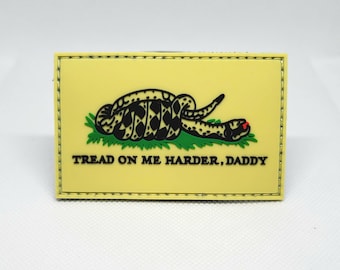 Tread On Me – PVC Rubber Morale Patch