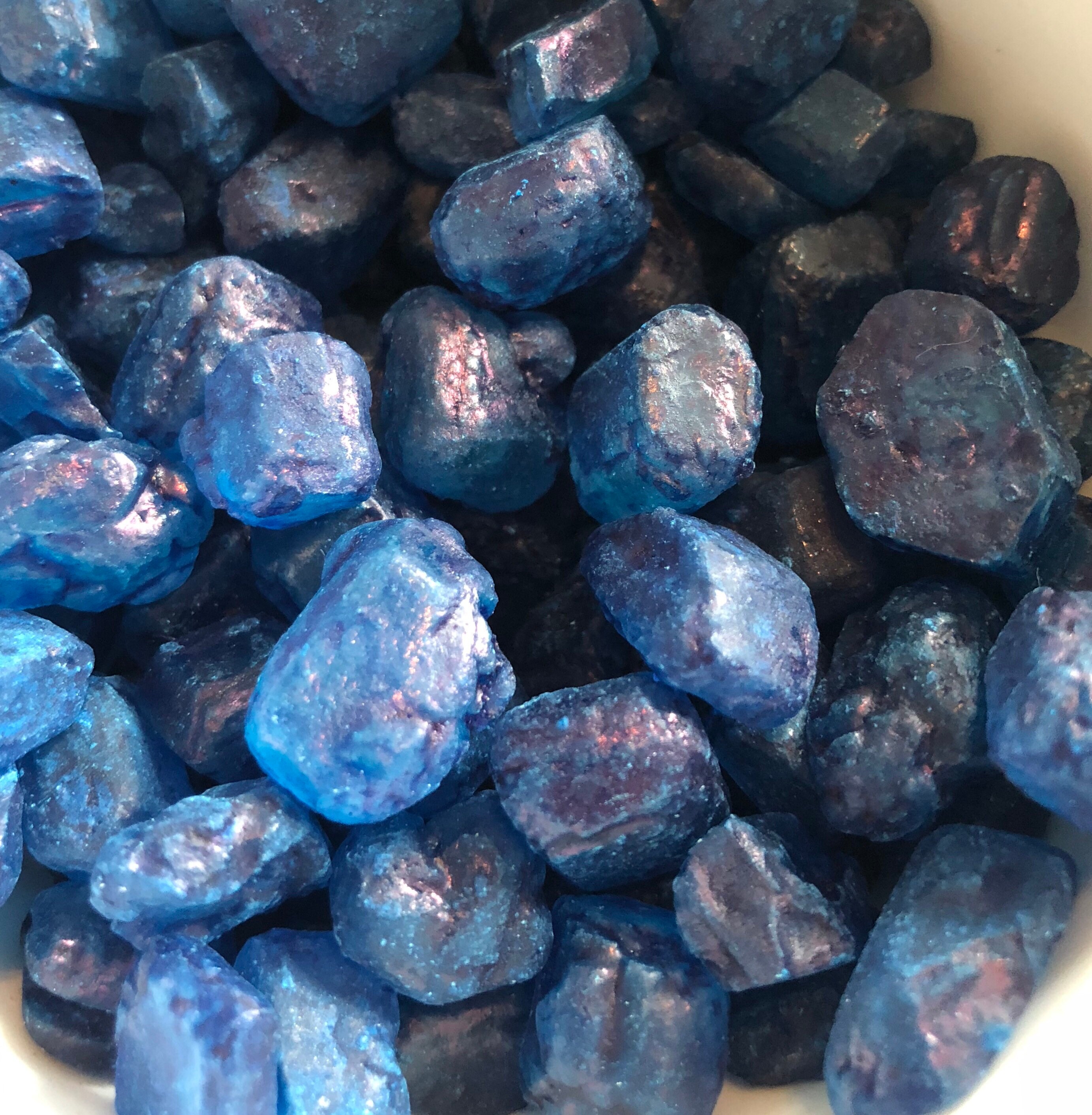 Beautiful assorted colour edible geodes rock candy sugar rocks | Etsy