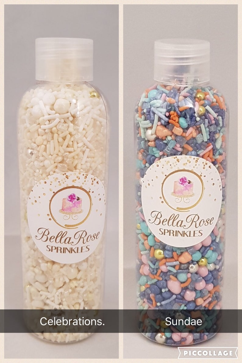 Halal Kosher Vegan Mixed Sprinkles 100&1000s Sugar Strand Etsy UK