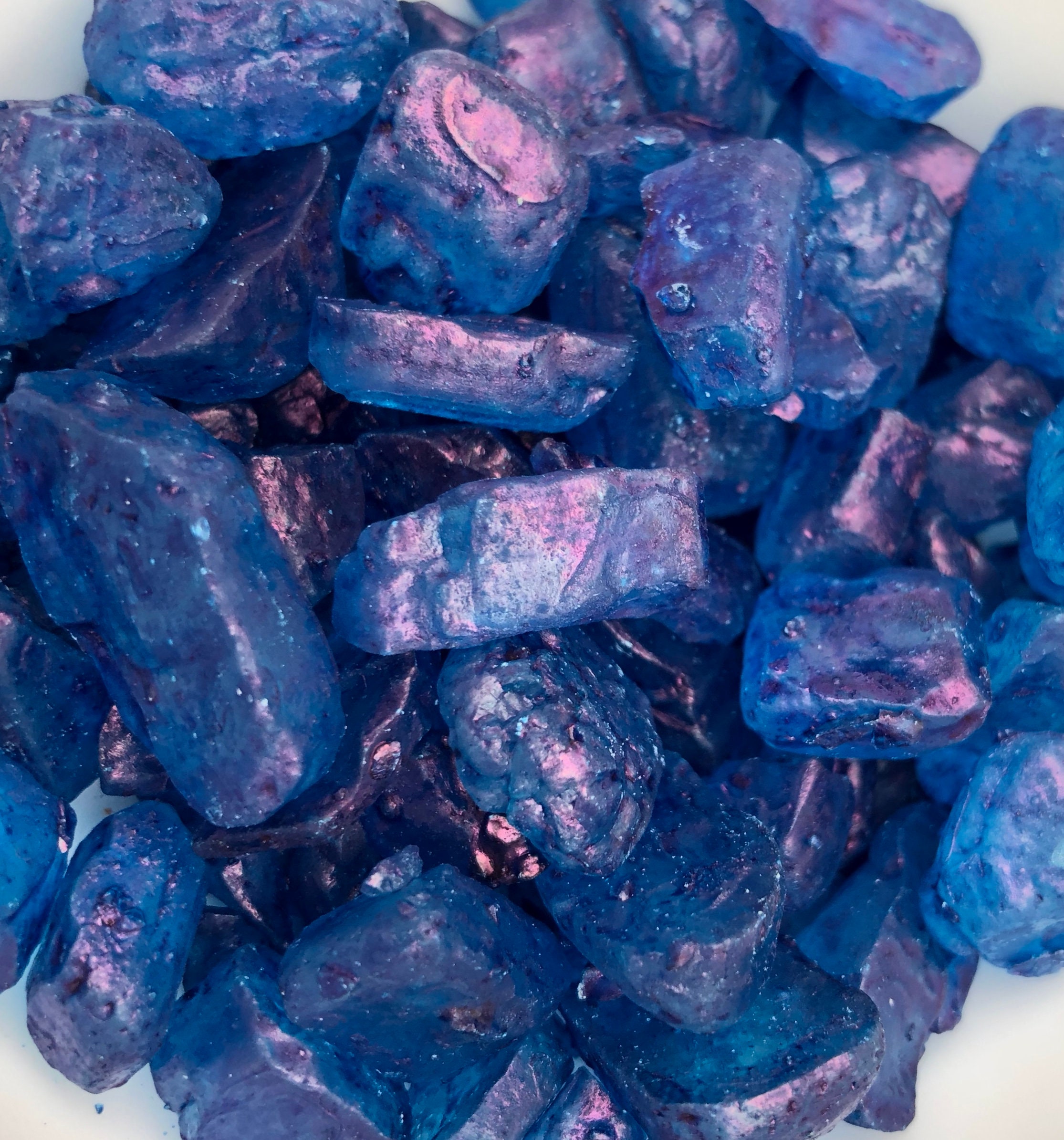 Beautiful Assorted Colour Edible Geodes Rock Candy Sugar Etsy