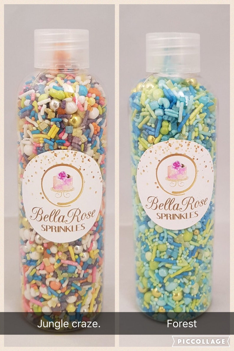 Halal Kosher Vegan Mixed Sprinkles 100&1000s Sugar Strand Etsy UK