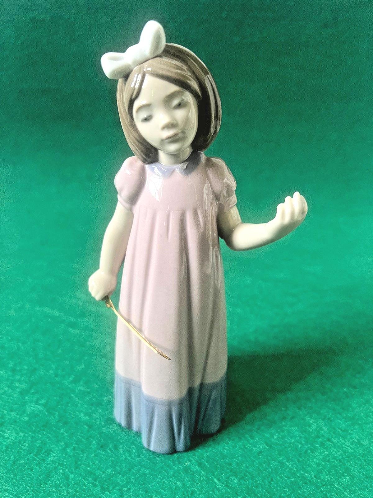 Lladro Figurines Girl With Violin - Etsy