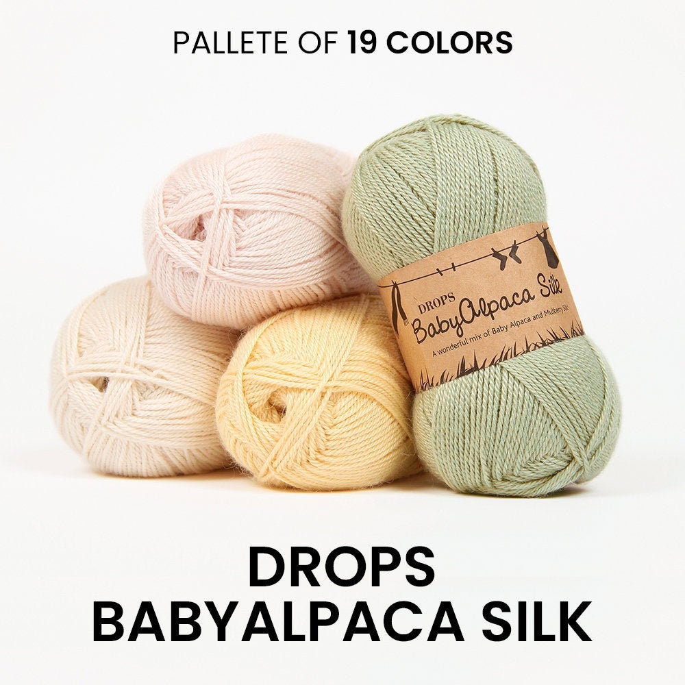 Drops baby clearance alpaca silk