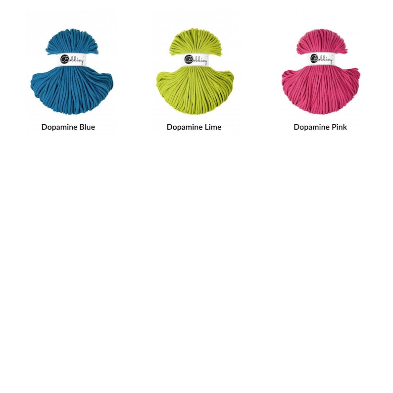 5mm Bobbiny Premium Braided Cotton Cord, 100 Meters imagen 10
