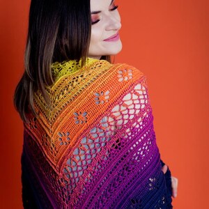 KOKONEK Soft 140 Gradient Garn | 1000m, 200g | 100% Acryl | Ombre-Effekt | Für Stricken & Häkeln