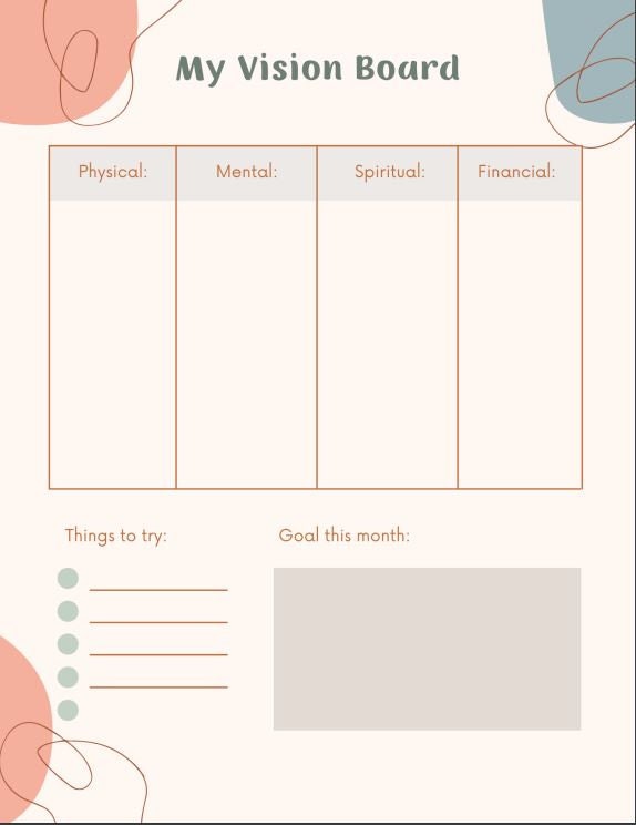 INSTANT DOWNLOAD Self Care Planner Monthly Self Care Planner - Etsy
