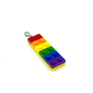 Building Block Pride Charms | Gay Pride Stitch Counter | LGBTQ Bookmark
