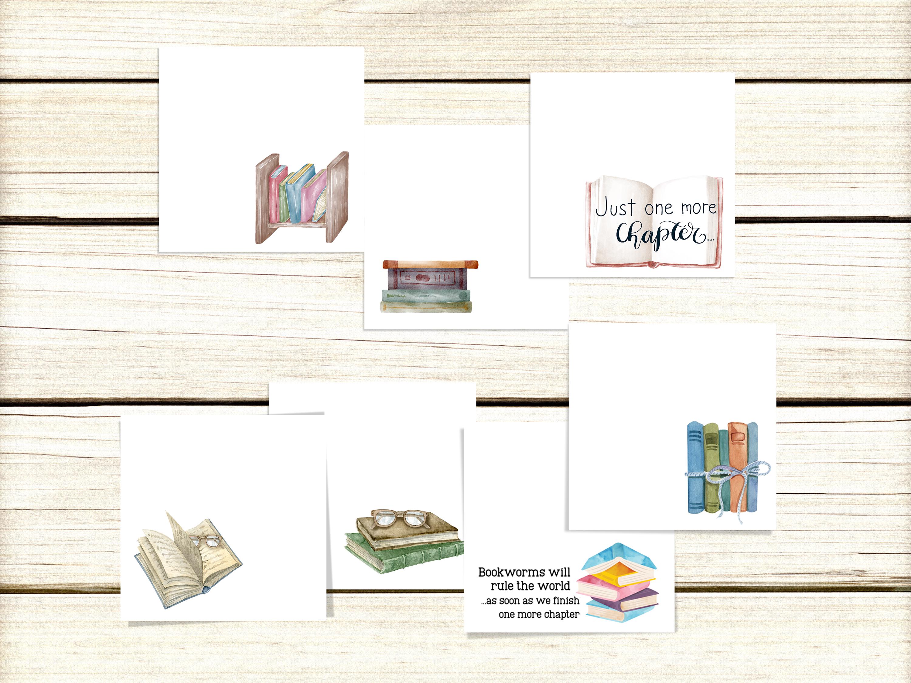 Book Lover Sticky Notes: 25 Unique Designs in Each Pad - Etsy