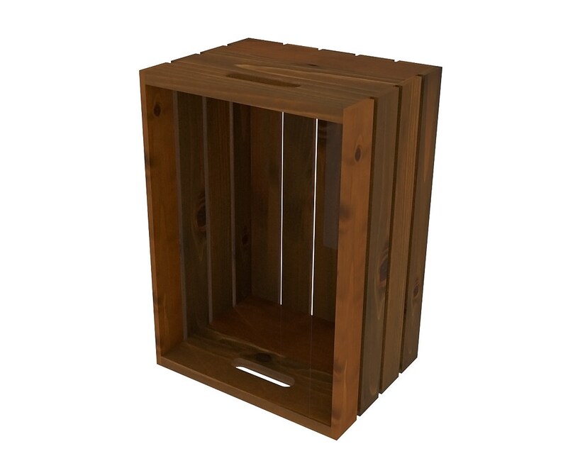 Crate Side Table Pallet Beds Co. Handmade in USA Etsy