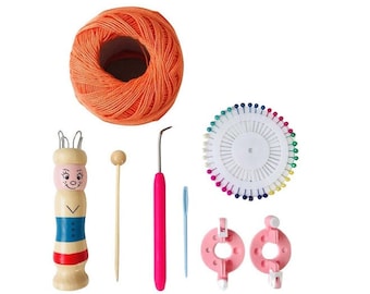 5x French Knitting Dolly Tool Sewing Craft Tool Hobby Art UK Bulk Filoro 