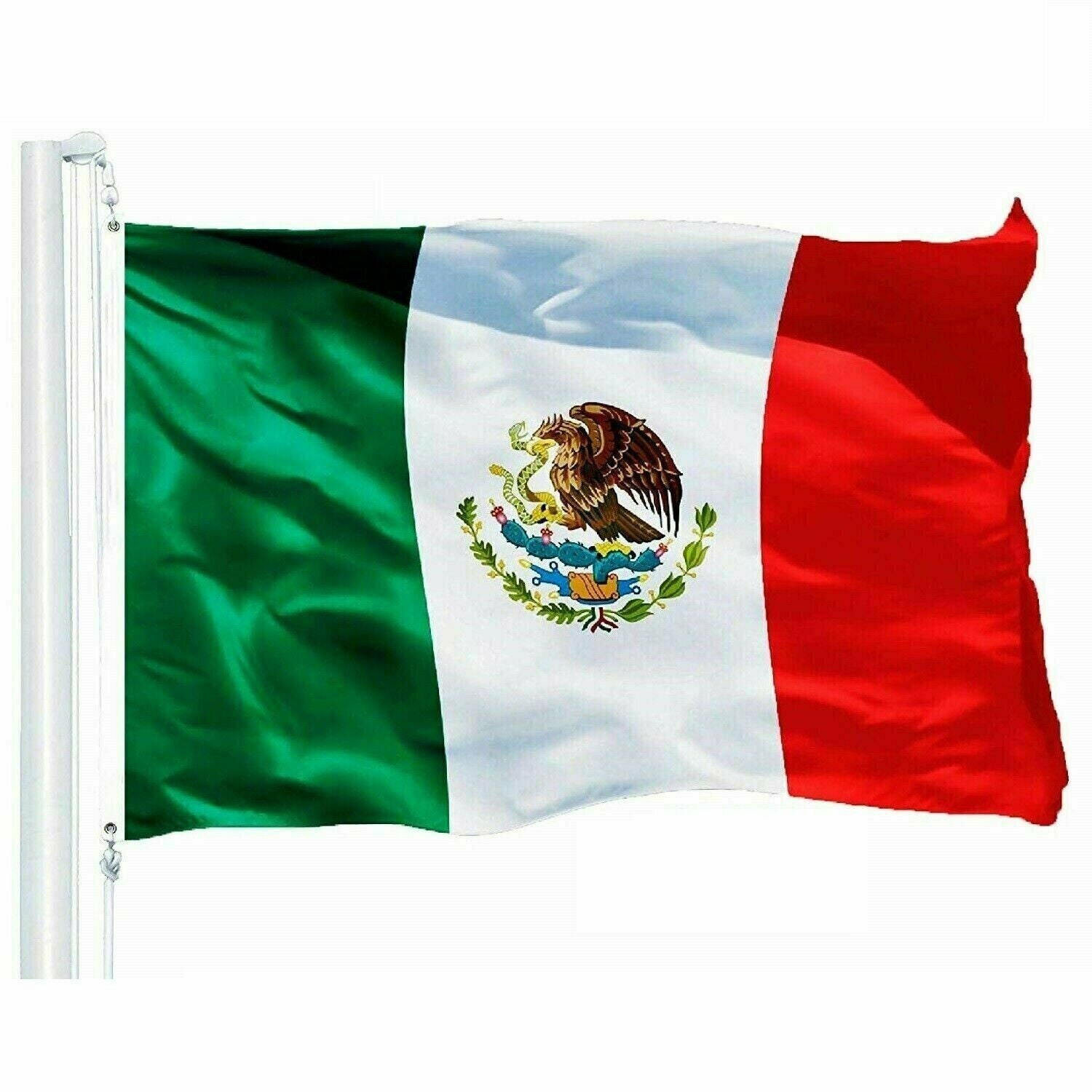 Maletín Cusco crear 3x5 Bandera de México Bandera Mexicana Banderín Bandera Nueva - Etsy España