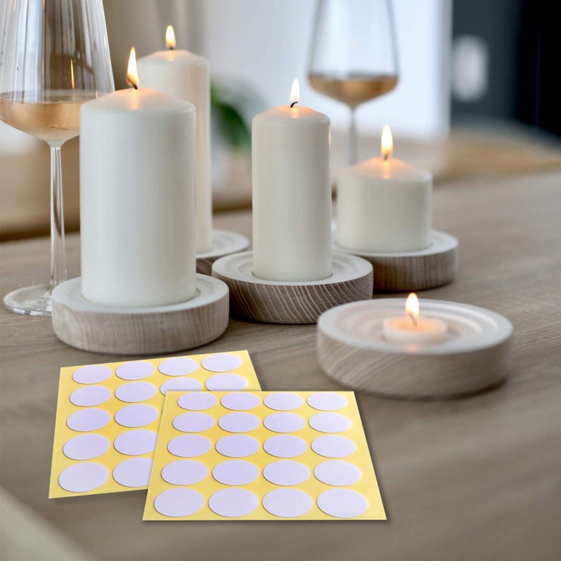 DIY Candle Wick Stickers Heat Resistance Candle Making Etsy