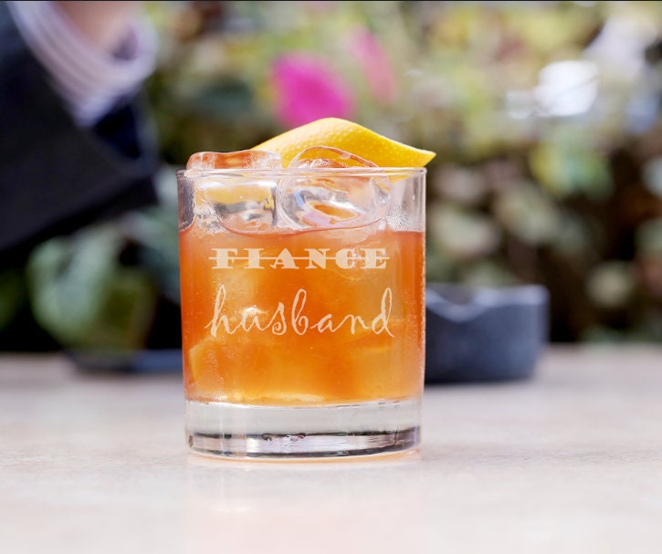 Engraved Family Crest/Coat Of Arms Whiskey Glass Set