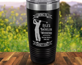 Bachelor Party/ Bachelor Party Tumbler/ Gifts for Bachelor Party/ Engraved Tumbler