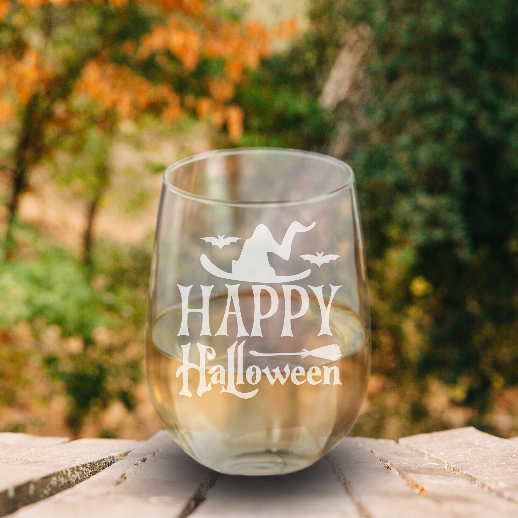 Spoooktacular Wine Glasses (Set of 2 or 4!)