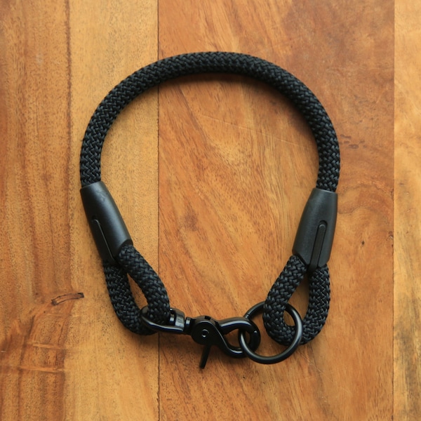 Black Dog Collar for small and big dogs /dog collar /collar