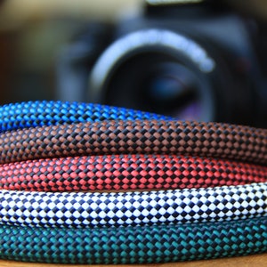 Checkered Camera Straps / Rope Straps / DSLR Camera Straps