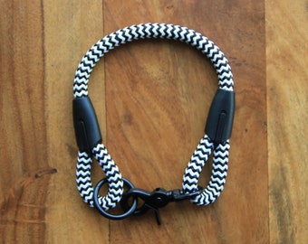 Black & White Dog Collar for small and big dogs /dog collar /collar