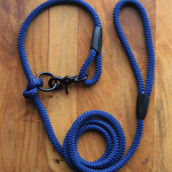 Navy Blue Dog Collar Etsy