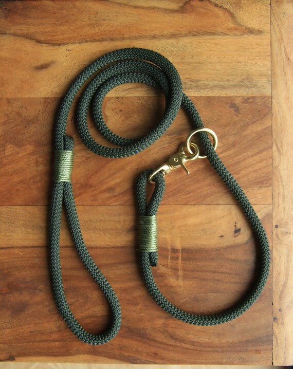 handmade dog leash