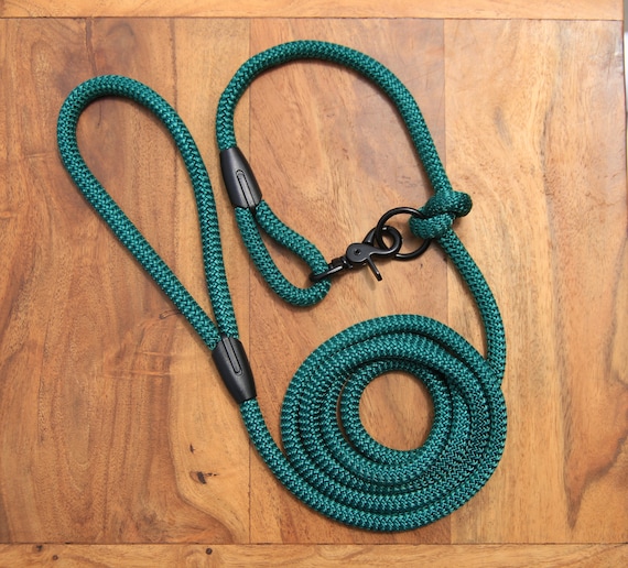 Green Dog Leash for Small and Big Dogs/dog Leads/dog Etsy