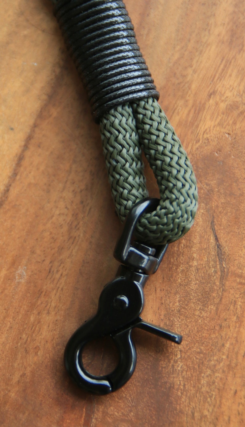 Make your own leash / khaki dog leash / handmade leash / for small and big dogs image 4