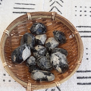 Apache Tears (black obsidian)