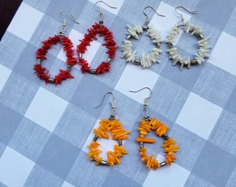 Cupolini Coral Earrings