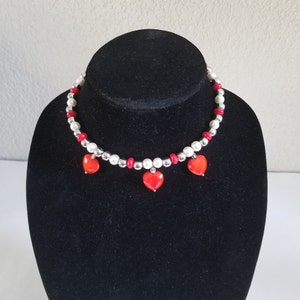 Silvertone Heart Necklace