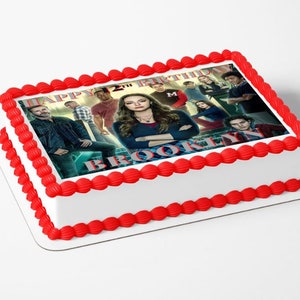 Lucifer Edible Image Gateau D Anniversaire Topperkosher Certifie Par L Union Orthodoxe Ingredients Naturels Sans Gluten