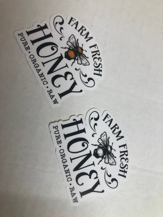 Vinyl Decal Sticker Farm Fresh Honey