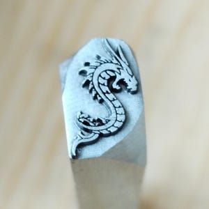 Dragon Monster Totem flower Oriental Steel Punches Jewelry Metal, Leather Stamping Tools Bracelet DIY Craft Tool, Jewelry Making For Gift