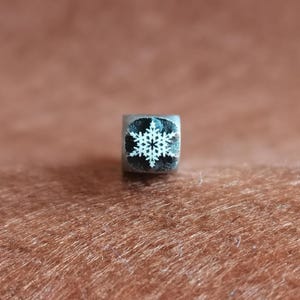 Snow,snow flower,snowflake,texture,Steel Punches Jewelry Metal, Leather Stamping Tools Bracelet DIY Craft Tool,  Jewelry Making For Gift