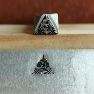 Eye Totem Oriental Steel Punches Jewelry Metal, Leather Stamping Tools Bracelet DIY Craft Tool, Jewelry Making For Gift