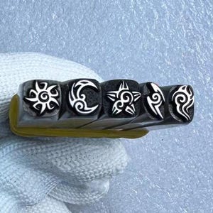 Sun/Moon/Cloud/Star Metal Stamp Helix Steel Punches Jewelry Metal, Leather Stamping Tools Bracelet DIY Craft Tool,  Jewelry Making For Gift